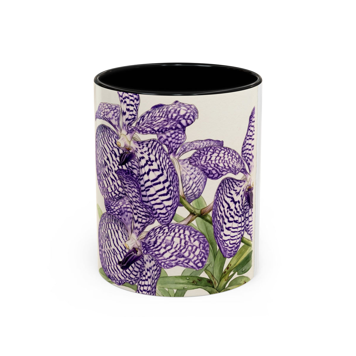 Vanda coerulea Purple Vanda Orchid Mug | Accent Coffee Mug, 11oz or 15oz