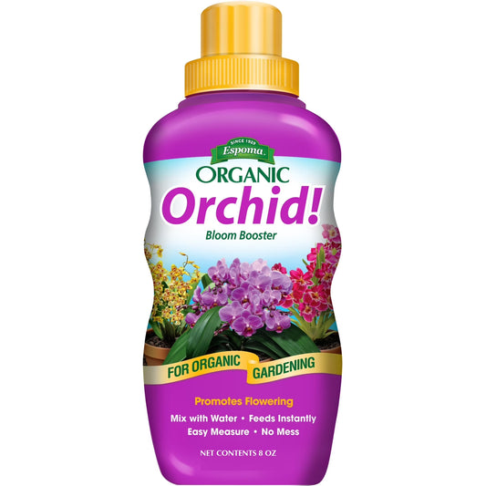 Organic Orchid Bloom Booster Plant Food, 1-3-1 Fertilizer, 8 Oz.
