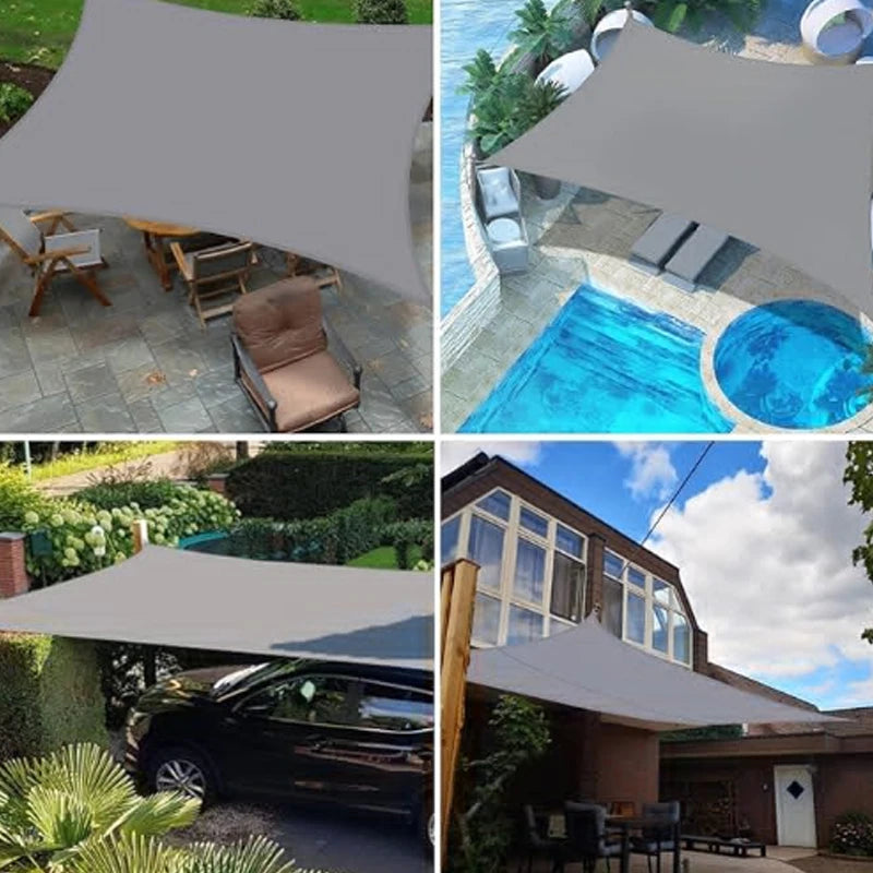 Outdoor Waterproof Sunshade Sail Sunshade Canopy Used for Garden Balcony Canopy Sunshade