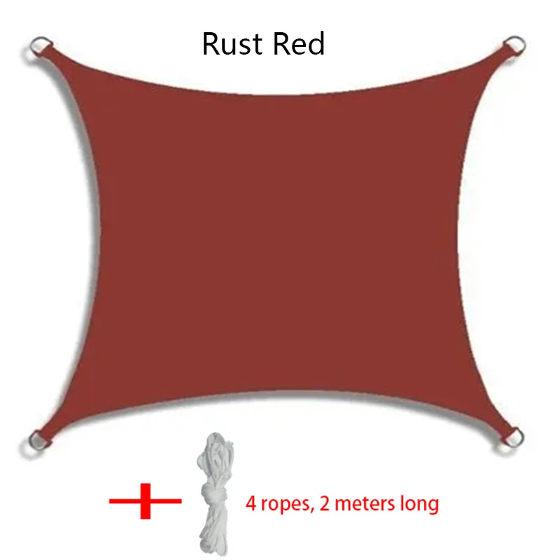 Outdoor Waterproof Sunshade Sail Sunshade Canopy Used for Garden Balcony Canopy Sunshade