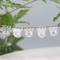20-100PCS Transparent Garden Plant Clips Clear Plastic 6-Claw Orchid Clamp Flower Climbing Stem Butterfly Decorative Support