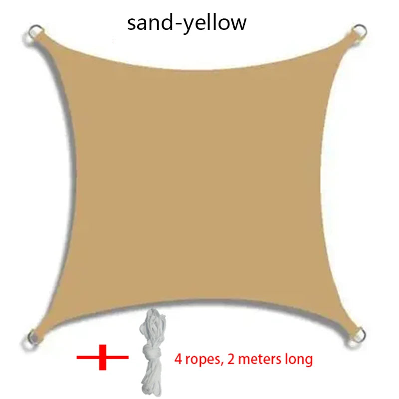 Outdoor Waterproof Sunshade Sail Sunshade Canopy Used for Garden Balcony Canopy Sunshade