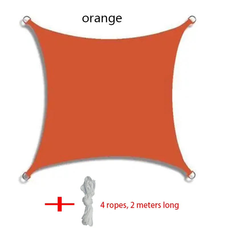Outdoor Waterproof Sunshade Sail Sunshade Canopy Used for Garden Balcony Canopy Sunshade