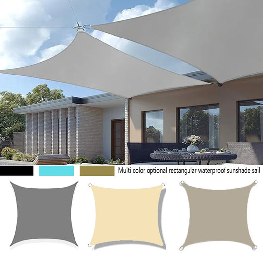 Outdoor Waterproof Sunshade Sail Sunshade Canopy Used for Garden Balcony Canopy Sunshade